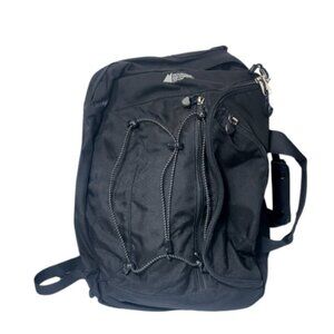 MEC Unisex Convertible Carry On Convertible Backpack In Black Color